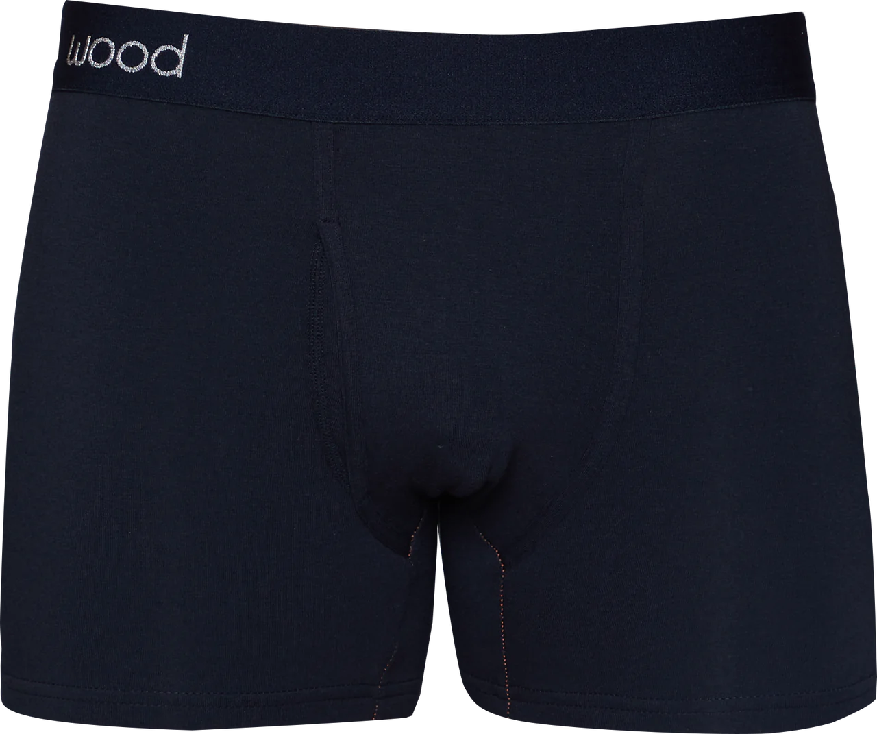 Wood- Wood Boxer Brief w/ Fly- Black