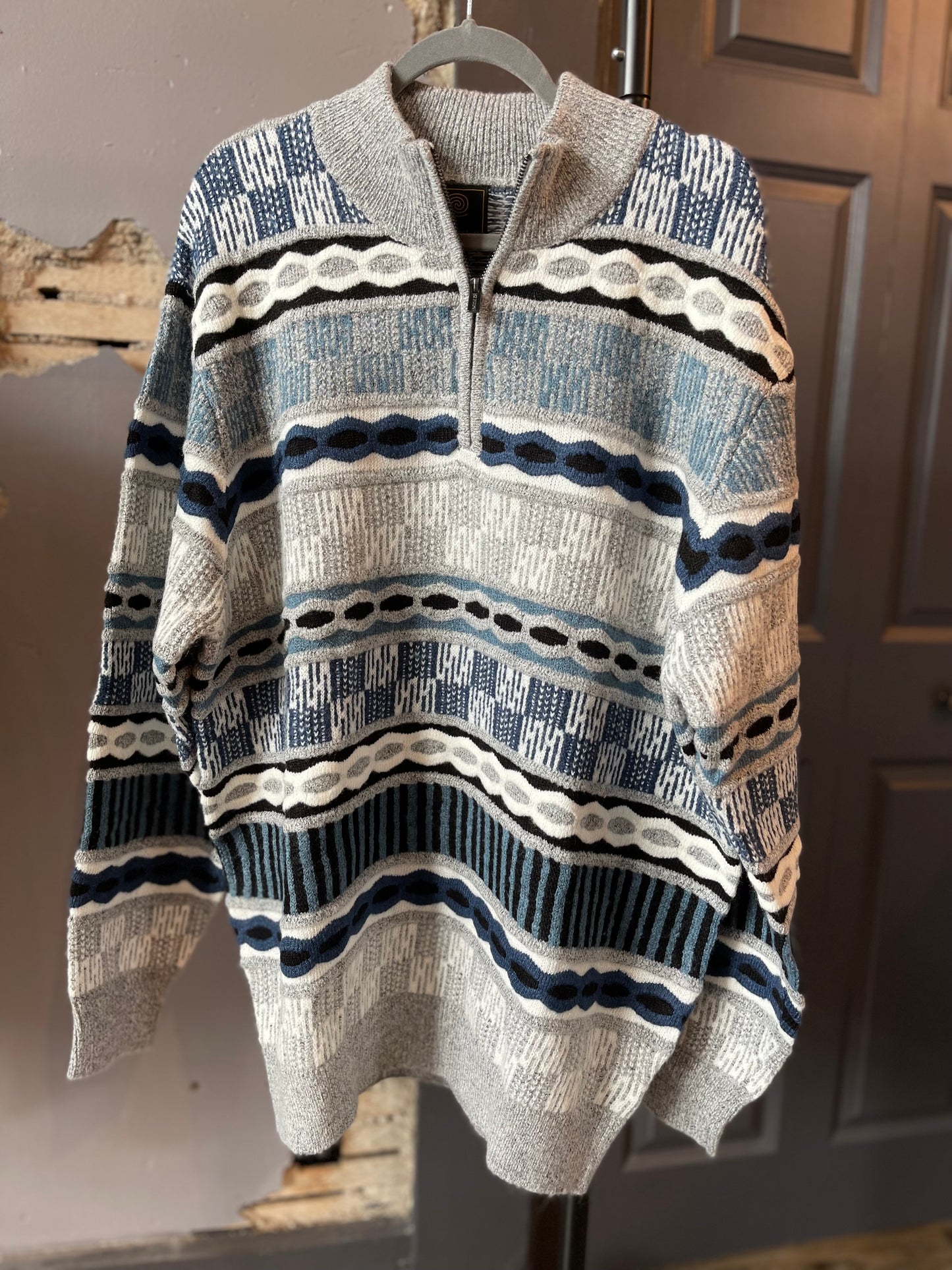 F/X Fusion- 1/4 Zip Sweater-7038