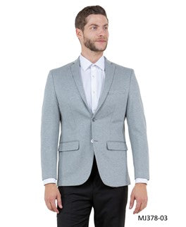 ZeGarie ZG- Sport Coat- Flex Jacket- Grey MJ378S-03