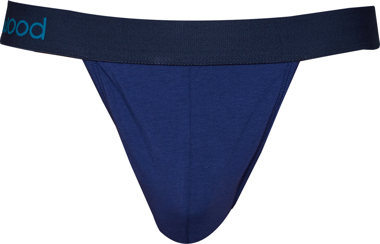 Wood- Jock Strap- Deep Space Blue