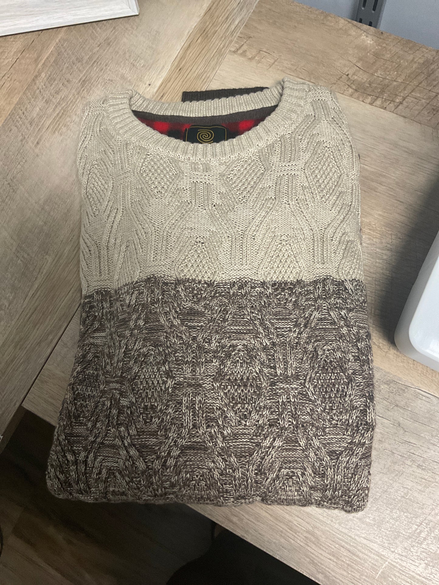 F/X Fusion- Sweater- Brown- 9112