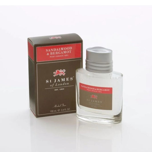 St James of London- Sandalwood & Bergamot Post Shave Moisturizer