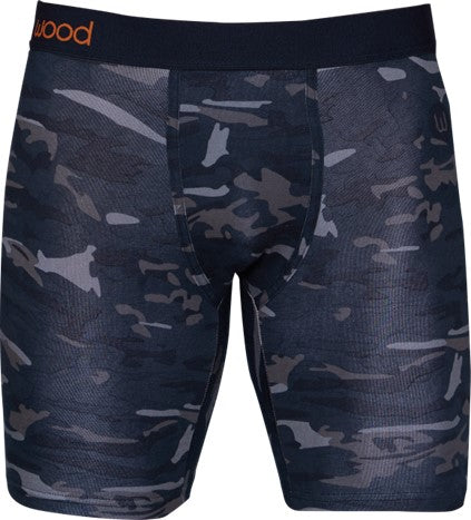 Wood- Wood Biker Brief w/ Fly- Forest Camo