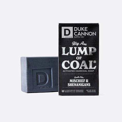 Duke Cannon- Bar Soap- Lump of Coal