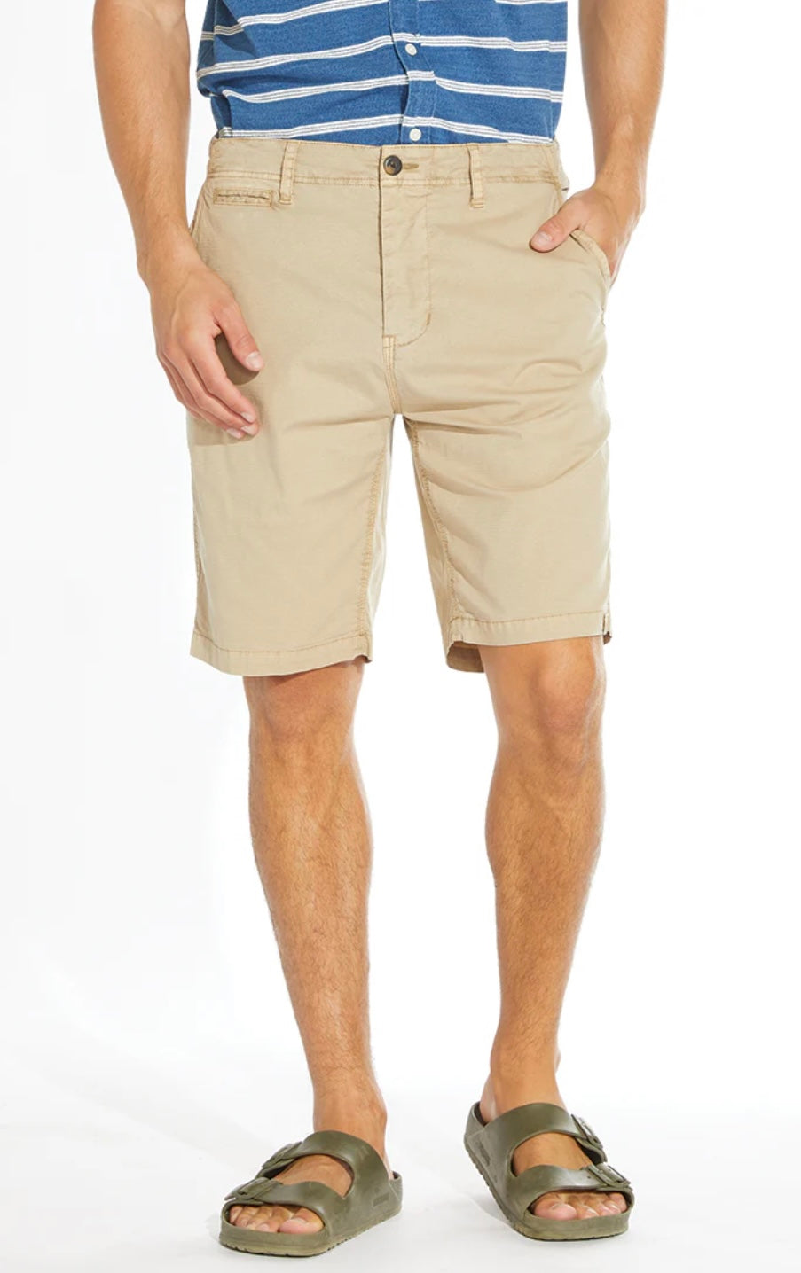 Micros- Shorts- Aliso Pigment Dyed- Khaki