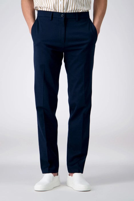 Haggar- Dress Pants- Straight Fit- Dark Navy