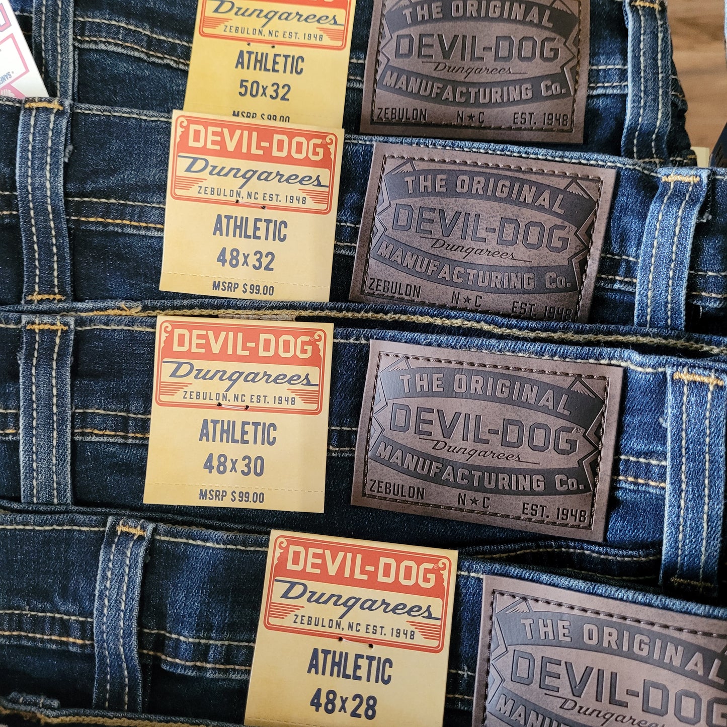 Devil Dog- Jeans- Big & Tall- Athletic Fit- Burke