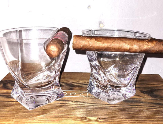 Cigar Whiskey Glass