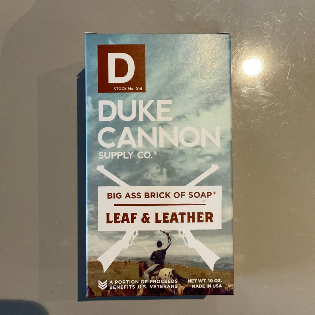 Duke Cannon- Bar Soap- Leaf & Leather