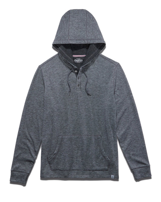 Flag & Anthem- Henley- Charcoal